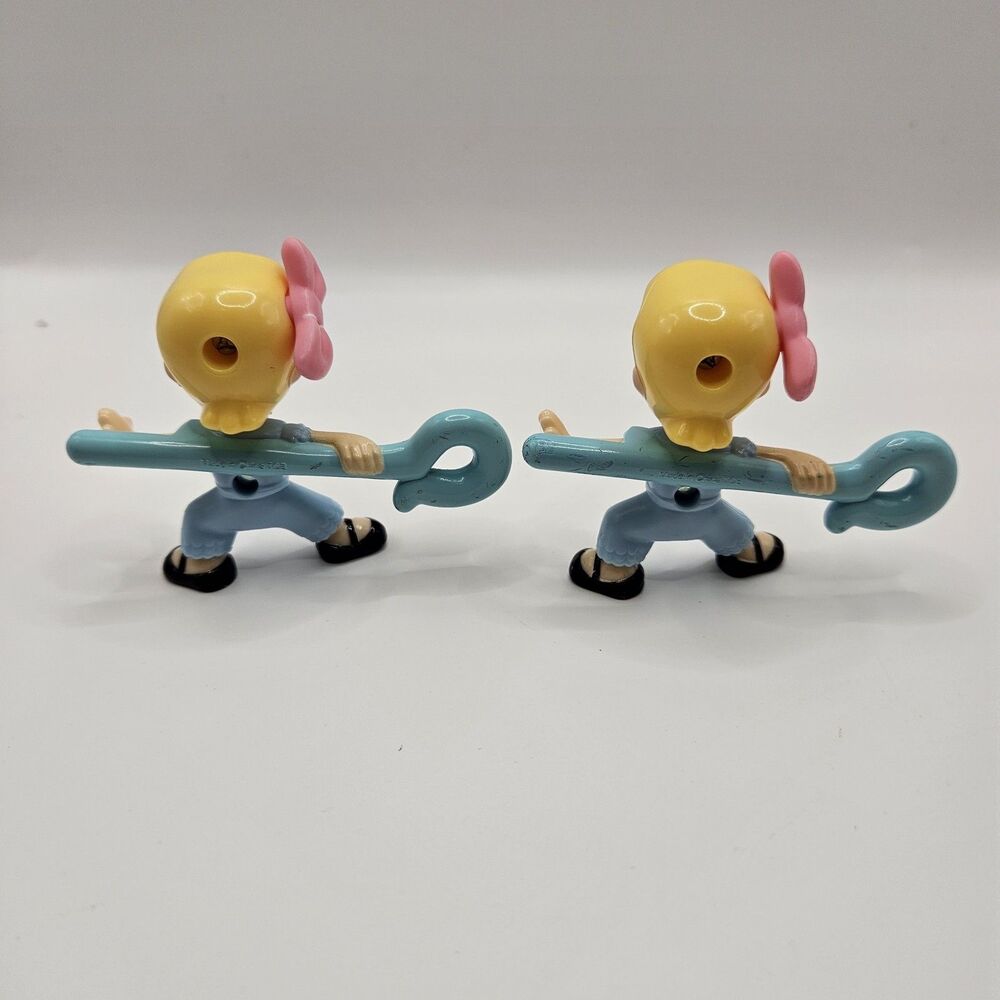 Disney Pixar Toy Story Bo Peep McDonalds Toys Lot 2 Figures With Cane - Picture 2 of 5